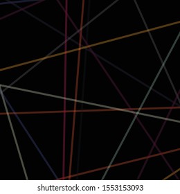 Colorful Lines Random Distribution Computational Generative Art background illustration
