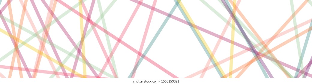 Colorful Lines Random Distribution Computational Generative Art background illustration