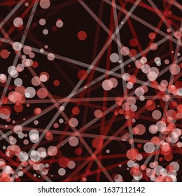 Colorful Lines Random Distribution Computational Generative Art background illustration