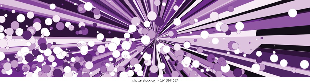 Ilustración en segundo plano de la distribución aleatoria de líneas en color de arte generativo computacional