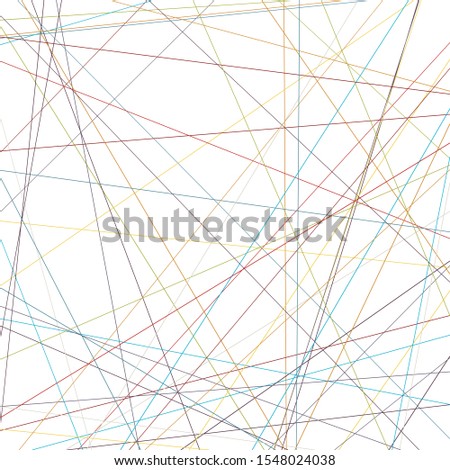 Colorful Lines Random Distribution Computational Generative Art background illustration