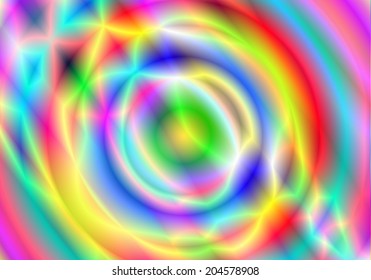 Colorful lines twist abstract background