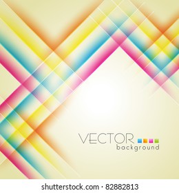 colorful lines vector eps10 design illustration