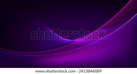 Colorful lines wave, abstract background