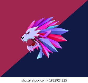 Colorful Lion Design Illustration Vector Templates in various cool versions and styles. Suitable for Creative Industries, Multimedia, Entertainment, Education, Shops and related businesses.