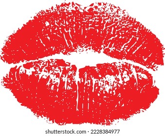 colorful lips illustration vector design