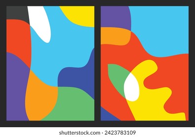 Fondo colorido del vector abstracto líquido