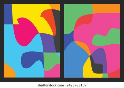 Colorful liquid abstract vector  background