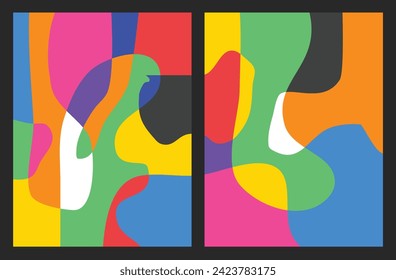 Colorful liquid abstract vector  background