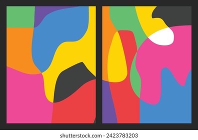 Fondo colorido del vector abstracto líquido
