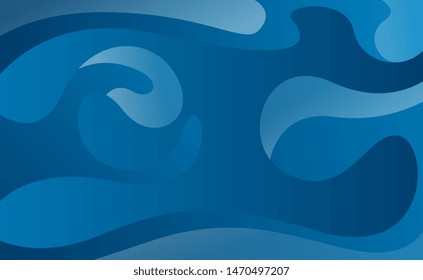 Colorful liquid background with gradient template. Gradient fluid background template illustration