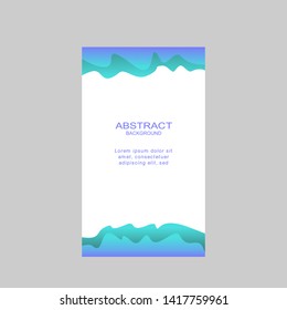 colorful liquid banner background vector template 