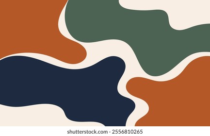 Colorful liquid and fluid background for summer, abstract background collection.