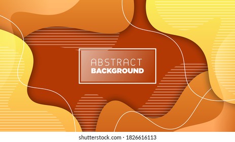 Colorful liquid and geometric background with fluid gradient shapes