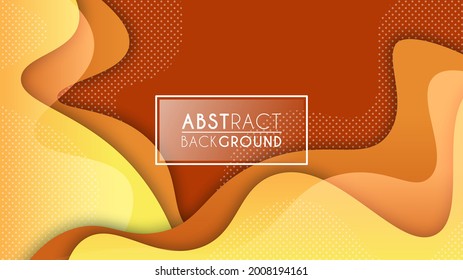 Farbige Flüssigkeit und geometrischer Hintergrund mit fließenden Farbverlauf-Formen