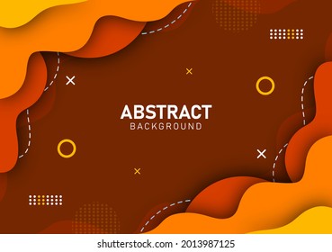 Colorful liquid and geometric background with fluid gradient shapes