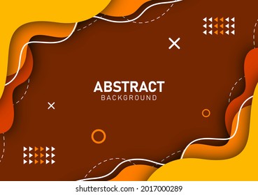 Colorful liquid and geometric background with fluid gradient shapes
