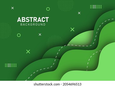 Colorful liquid and geometric background with fluid gradient shapes