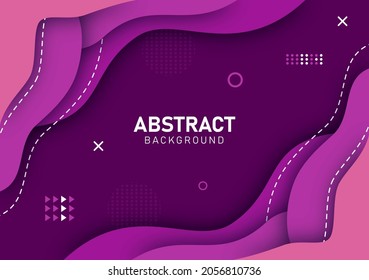 Colorful liquid and geometric background with fluid gradient shapes