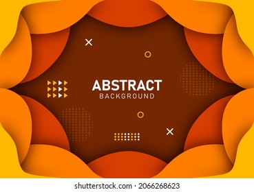 Colorful liquid and geometric background with fluid gradient shapes