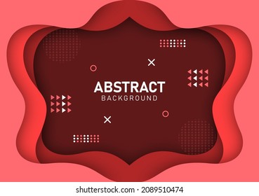 Colorful liquid and geometric background with fluid gradient shapes