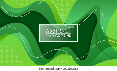 Farbige Flüssigkeit und geometrischer Hintergrund mit fließenden Farbverlauf-Formen