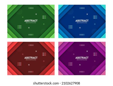 Colorful liquid and geometric background with fluid gradient shapes