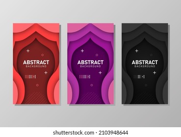 Colorful liquid and geometric background with fluid gradient shapes