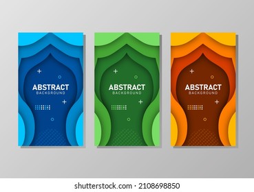 Colorful liquid and geometric background with fluid gradient shapes