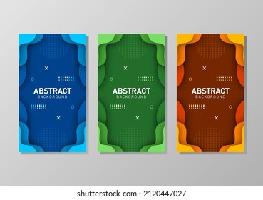 Colorful liquid and geometric background with fluid gradient shapes