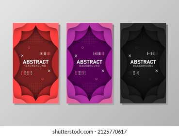 Colorful liquid and geometric background with fluid gradient shapes