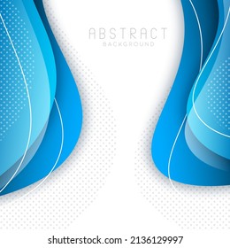 Colorful liquid and geometric background with fluid gradient shapes