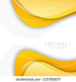 Farbige Flüssigkeit und geometrischer Hintergrund mit fließenden Farbverlauf-Formen