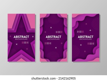 Colorful liquid and geometric background with fluid gradient shapes