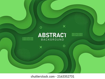 Farbige Flüssigkeit und geometrischer Hintergrund mit fließenden Farbverlauf-Formen