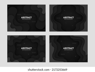 Colorful liquid and geometric background with fluid gradient shapes