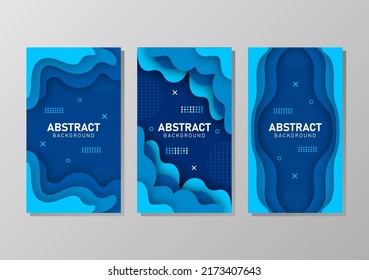 Colorful liquid and geometric background with fluid gradient shapes