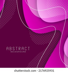 Colorful liquid and geometric background with fluid gradient shapes