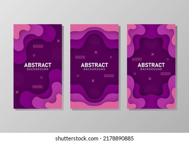 Colorful liquid and geometric background with fluid gradient shapes