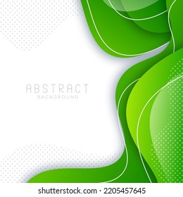 Colorful liquid and geometric background with fluid gradient shapes