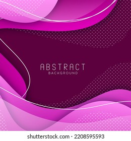 Colorful liquid and geometric background with fluid gradient shapes