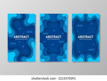 Colorful liquid and geometric background with fluid gradient shapes