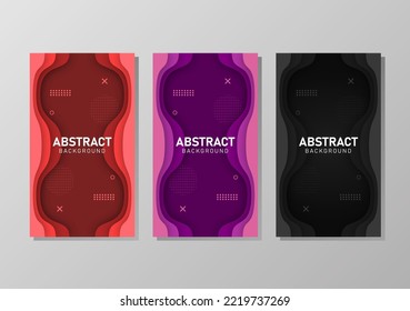 Colorful liquid and geometric background with fluid gradient shapes