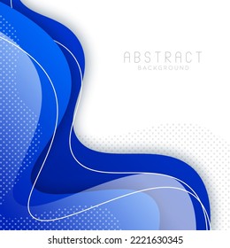 Colorful liquid and geometric background with fluid gradient shapes