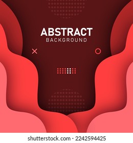 Colorful liquid and geometric background with fluid gradient shapes