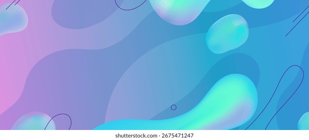 Colorful liquid gradient abstract background, perfect for bold and creative design themes.