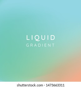 Colorful liquid gradient. Abstract backgrounds.