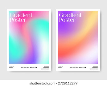 Colorful Liquid Gradient Backgrounds for Modern Poster, Flyer, and Social Media Branding