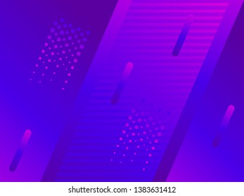 Colorful liquid shape. Fluid concept design. Abstract geometric gradient background. Vector illustration