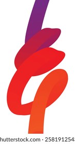 The colorful liquid vector background is an abstract design with fluid shapes and vivid colors, offering an energetic and artistic touch to any project.